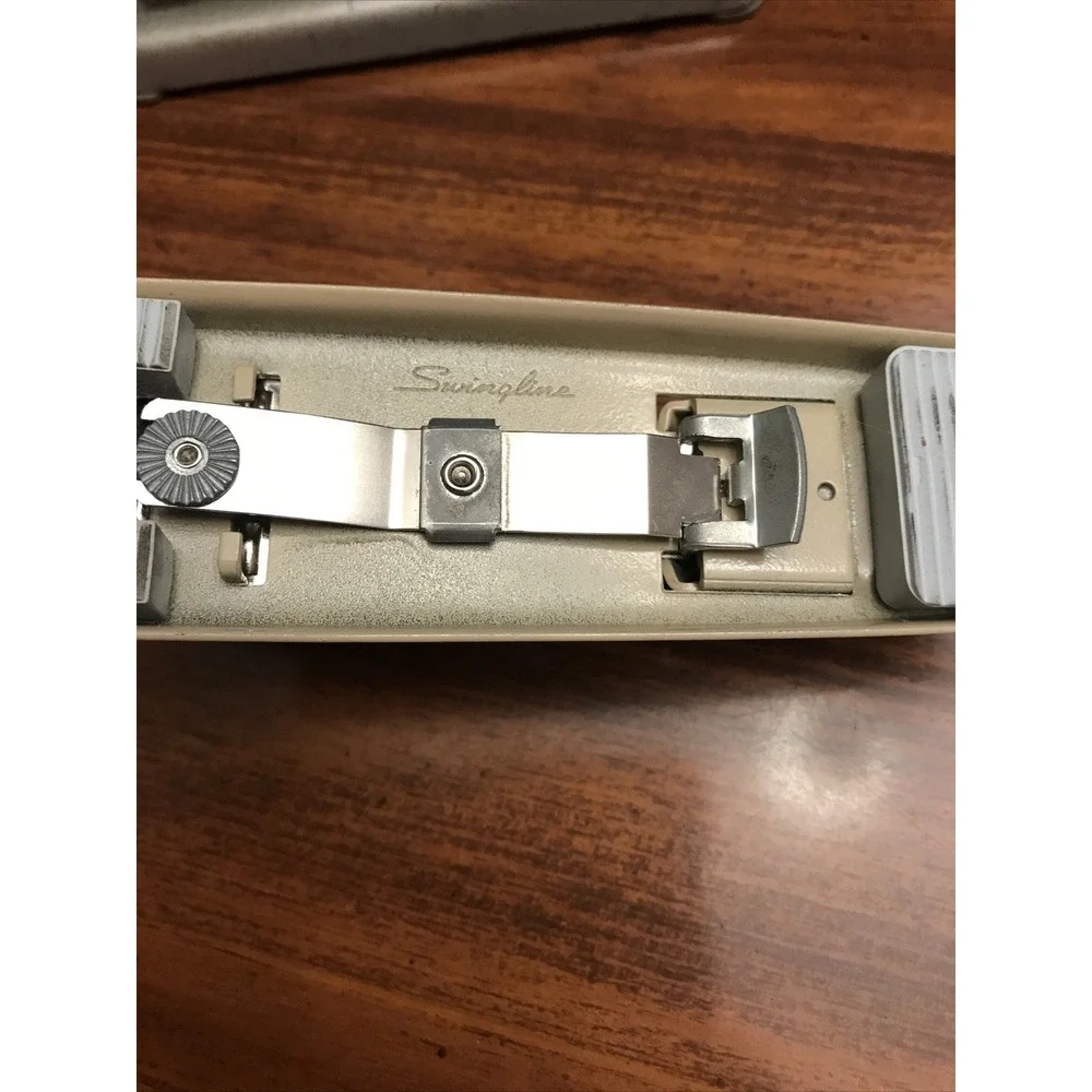 Vintage swingline Bates small Desk metal staplers‎